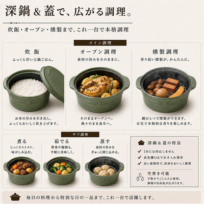 cerapot モスグリーン – KANSHAストア