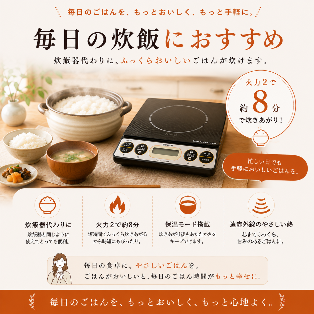 Super Radiant Heater｜GX-1000