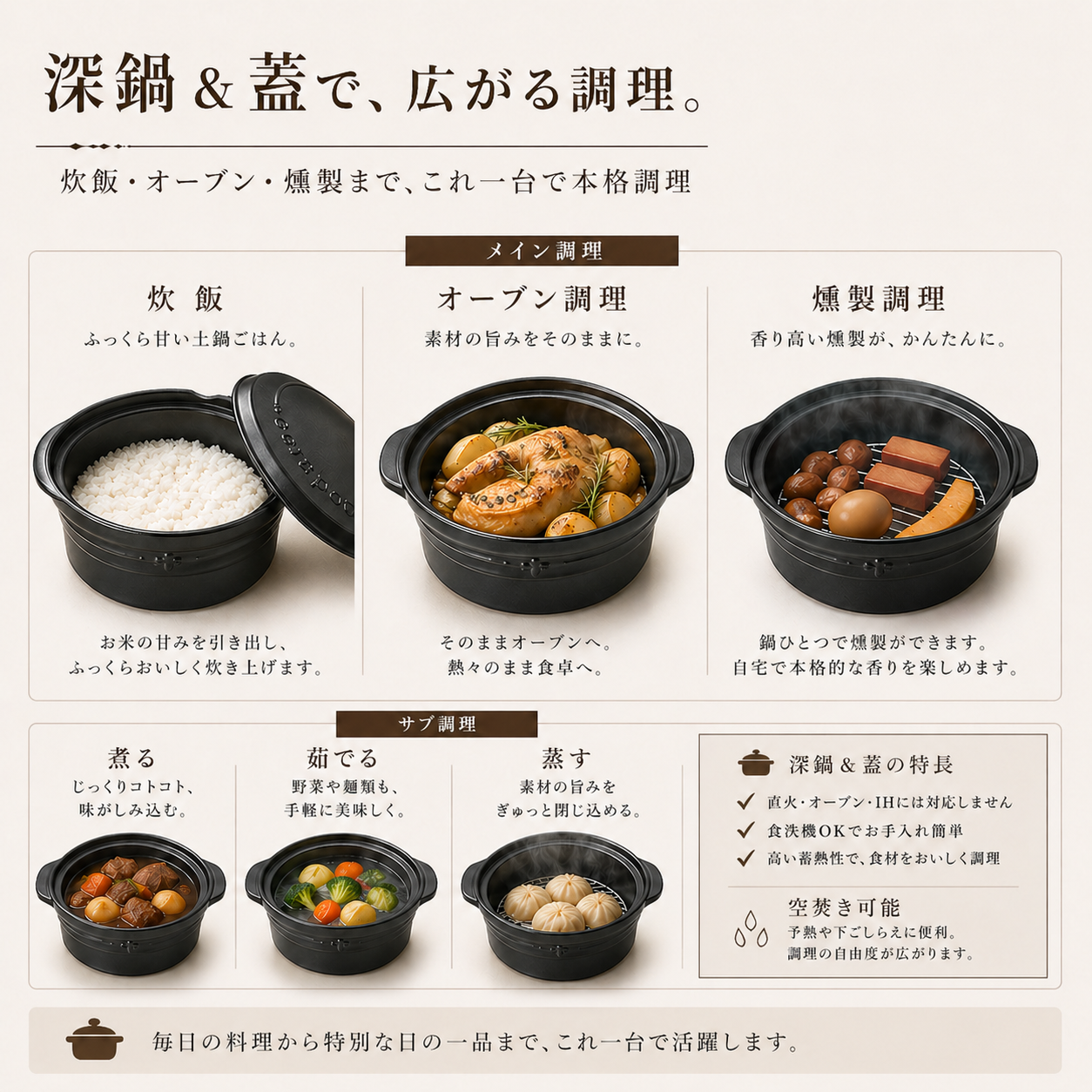 cerapot オフホワイト